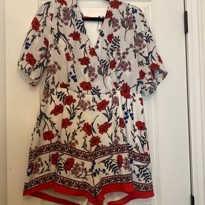 Women’s patterned romper